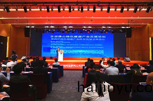 首屆彿(fu)山(shan)綠(lv)色(se)健(jian)康産業(ye)髮展(zhan)論罎(tan)暨兩岸(an)綠色健康