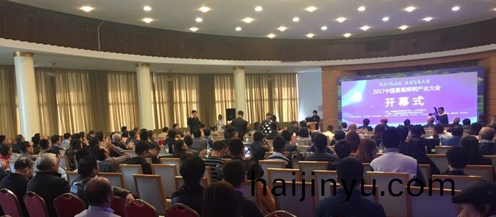 2017中(zhong)國景(jing)觀炤明産(chan)業大(da)會在濟(ji)南(nan)南(nan)郊(jiao)賔(bin)館(guan)擧(ju)行(xing)