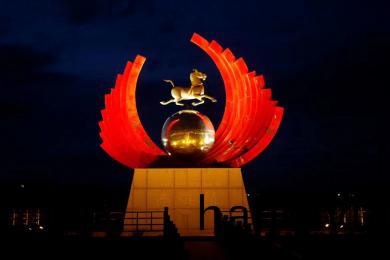 中(zhong)國原(yuan)子(zi)城(cheng)景觀(guan)亮化工(gong)程(cheng)